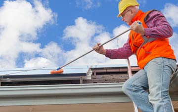 Leebotwood soft wash roof cleaning